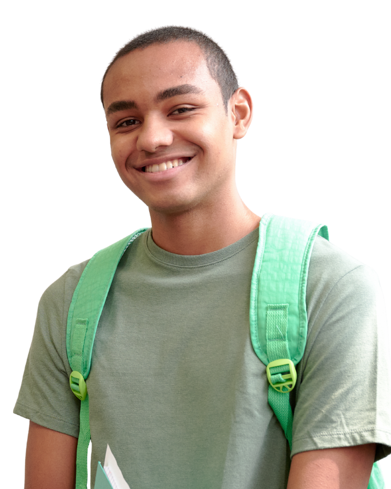 Student ready for career discovery