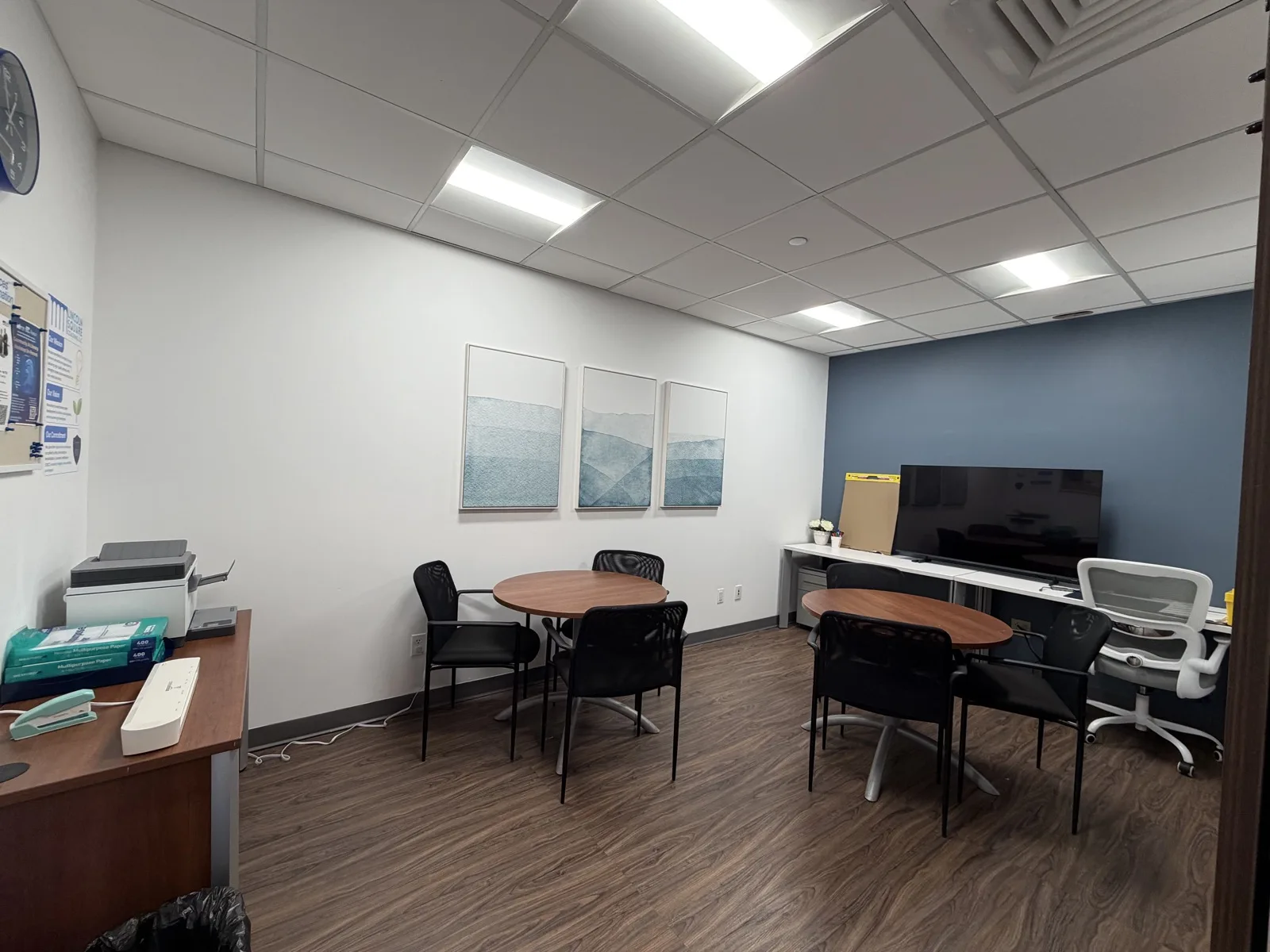 Lincoln Square Coaching classroom for group workshops and training sessions